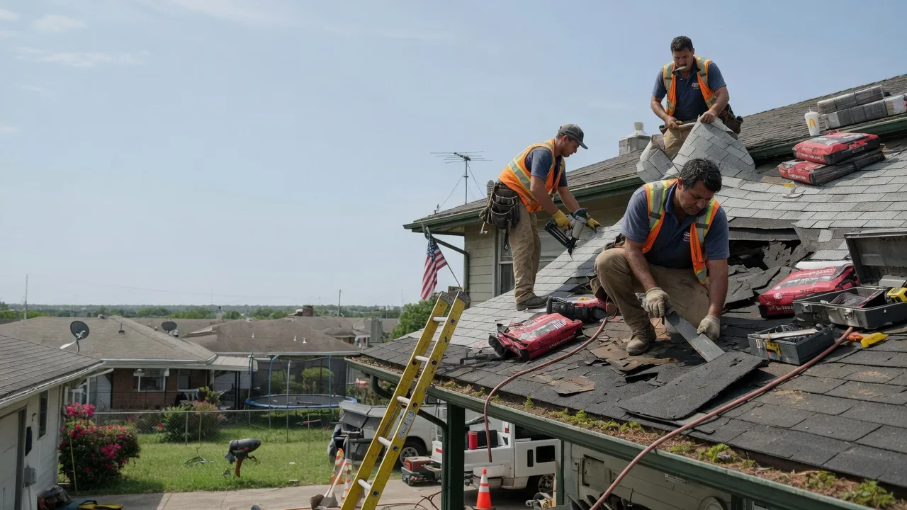 Roof Repair in Peggs, OK near me